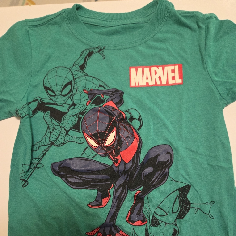 Marvel Kids Teal Spider-Man T-Shirt